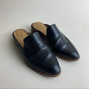 Madewell Frances Loafer Mule in Leather